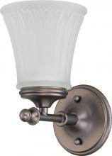 Nuvo 60/4011 - 1-Light Vanity Light Fixture in Aged Pewter Finish with Frosted Etched Glass