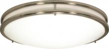 Nuvo 60/902 - Glamour - 3 Light CFL - 24" - Flush Mount - (3) 18w GU24 / Lamps Included