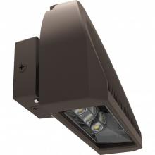 Nuvo 65/098 - LED Adjustable Arc Wall Pack; 32 Watts; Bronze Finish; 5000K; 2900 Lumens