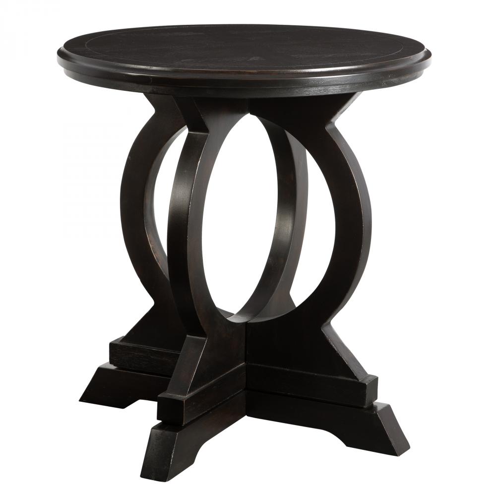 Maiva Black Side Table