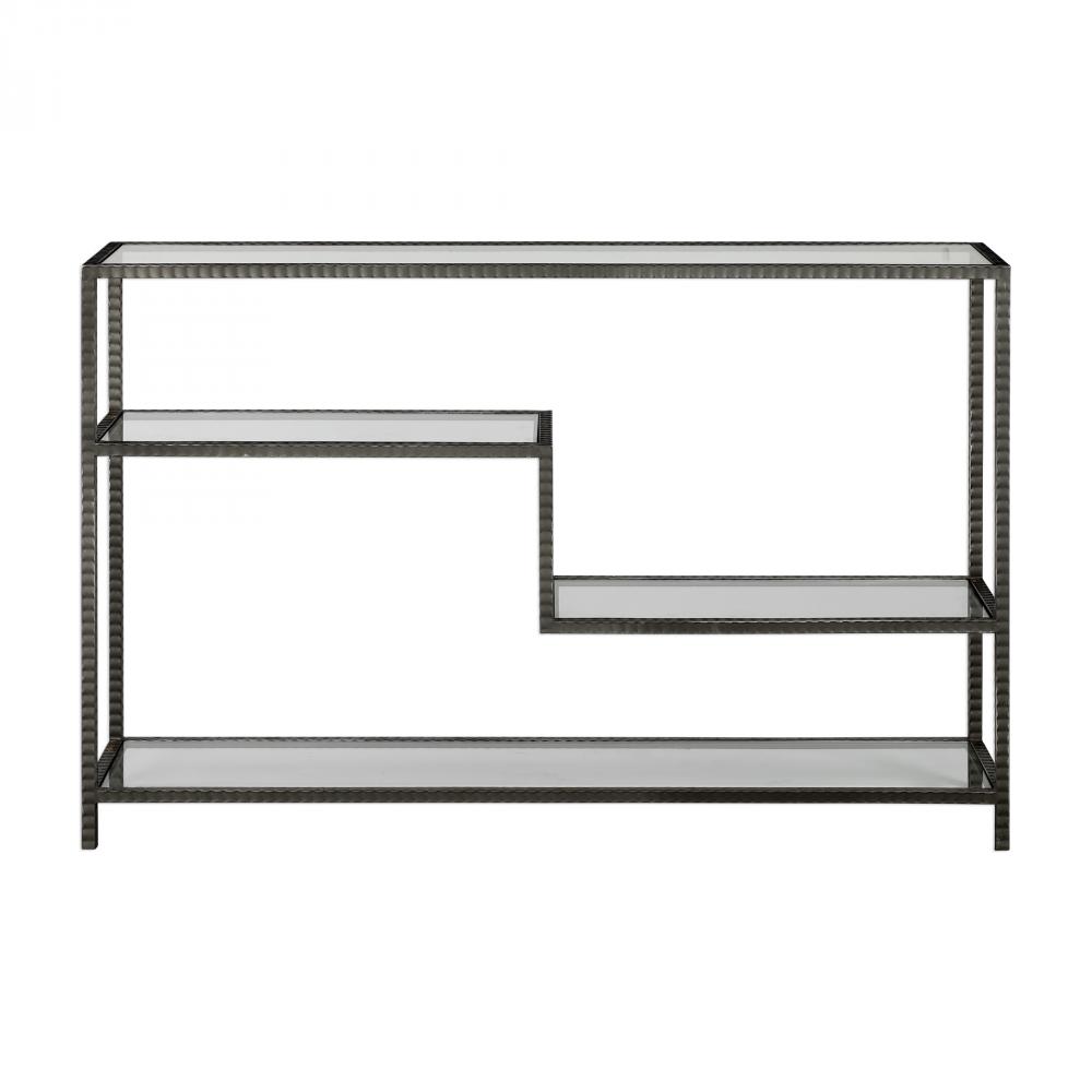 Leo Industrial Console Table