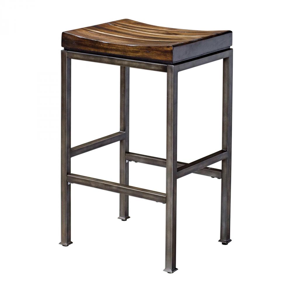 Beck Industrial Bar Stool