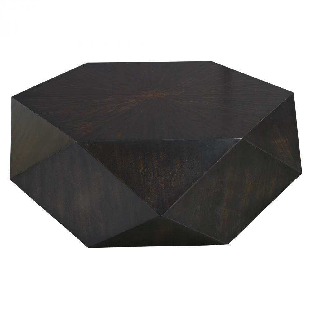 Uttermost Volker Small Black Coffee Table