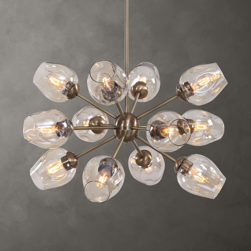 Uttermost Chet 12 Light Sputnik Chandelier