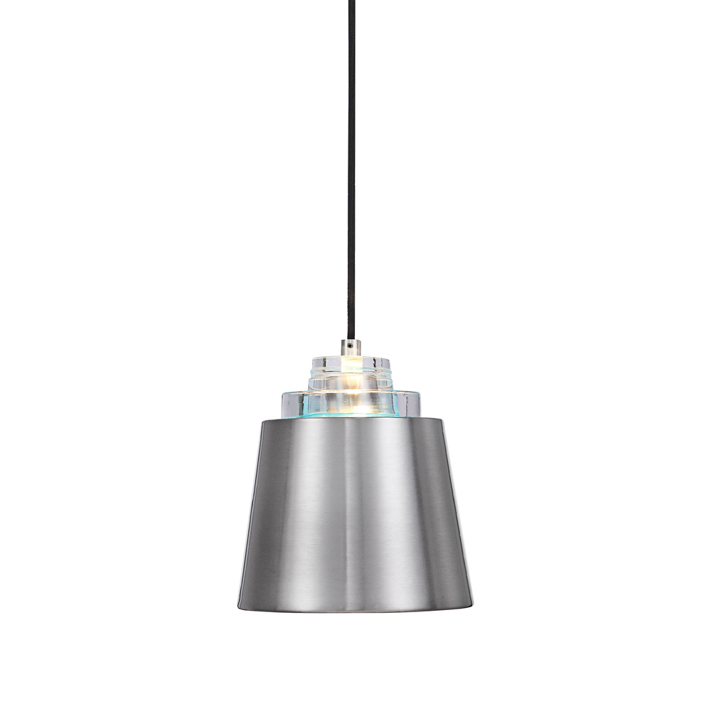 Uttermost Pratt 1 Light Nickel Mini Pendant