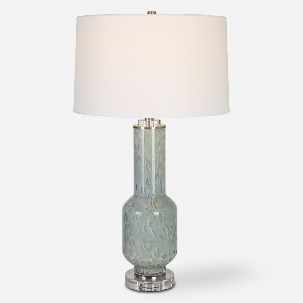 Uttermost Imperia Aqua Gray Table Lamp