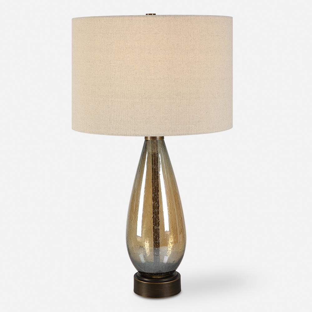 Uttermost Baltic Teardrop Glass Table Lamp