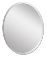 Uttermost 19590 B - Uttermost Frameless Large Oval Mirror