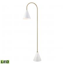 ELK Home H0019-11063-LED - Tully 69'' High 1-Light Floor Lamp - Matte White - Includes LED Bulb