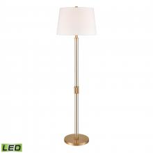 ELK Home H0019-9569-LED - Roseden Court 62'' High 1-Light Floor Lamp - Aged Brass - Includes LED Bulb
