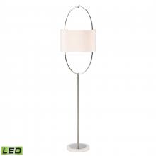 ELK Home H0019-9572-LED - Gosforth 68'' High 1-Light Floor Lamp - Polished Nickel - Includes LED Bulb