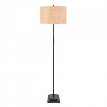 ELK Home S0019-11172-LED - Baitz 62.5'' High 1-Light Floor Lamp - Matte Black - Includes LED Bulb