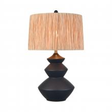 ELK Home S0019-11177-LED - Lombard 27'' High 1-Light Table Lamp - Black - Includes LED Bulb