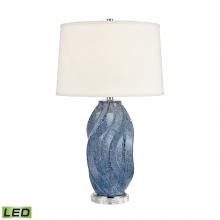 ELK Home S0019-9538-LED - Blue Swell 28'' High 1-Light Table Lamp - Includes LED Bulb