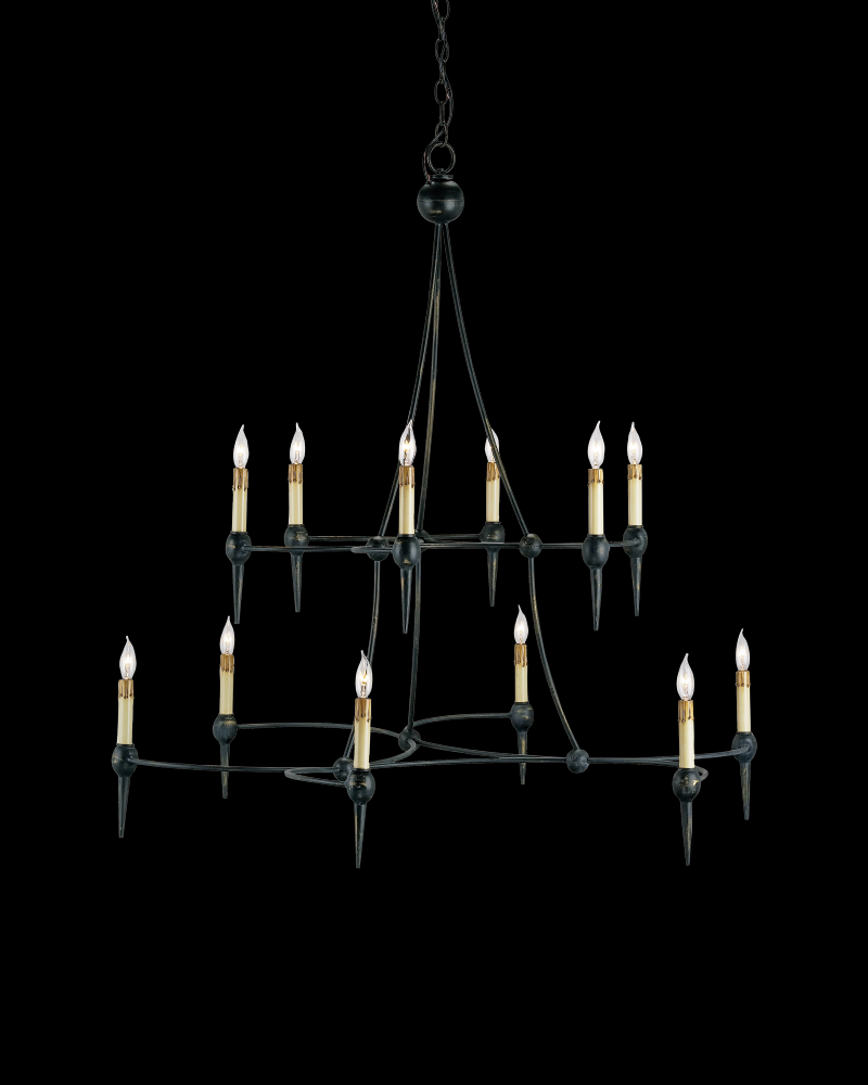 Danielli Black Chandelier