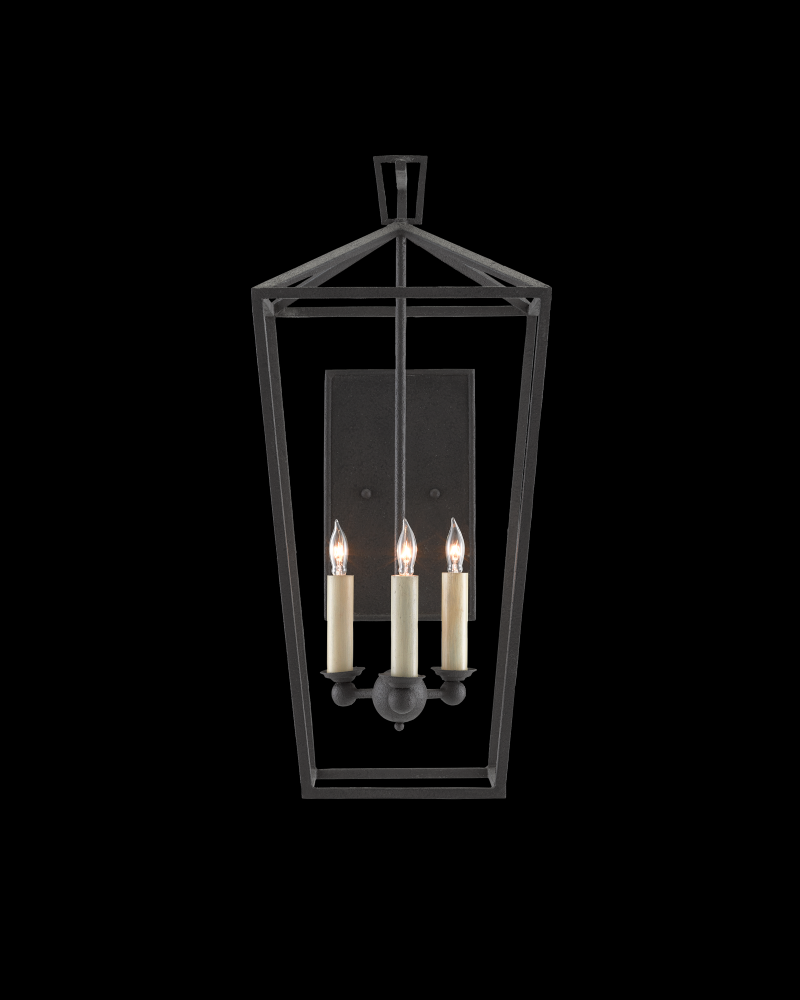 Denison Black Wall Sconce