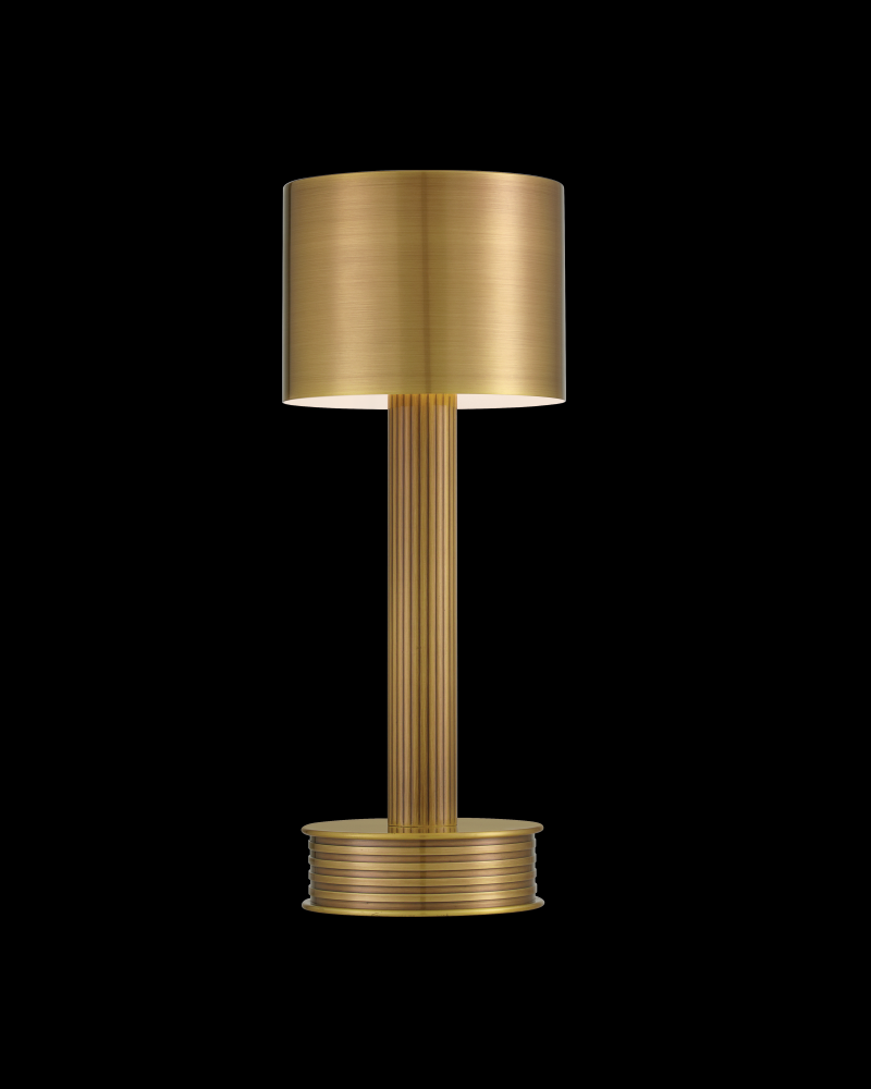 Traverse Brass Cordless Table Lamp