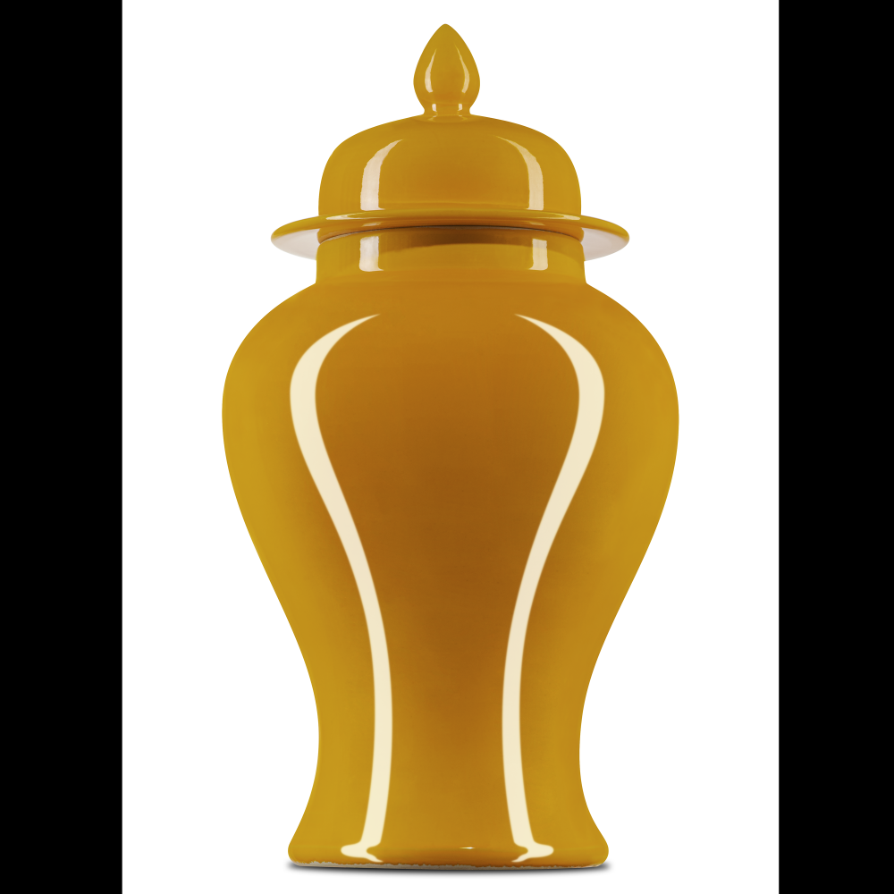 Imperial Medium Yellow Temple Jar