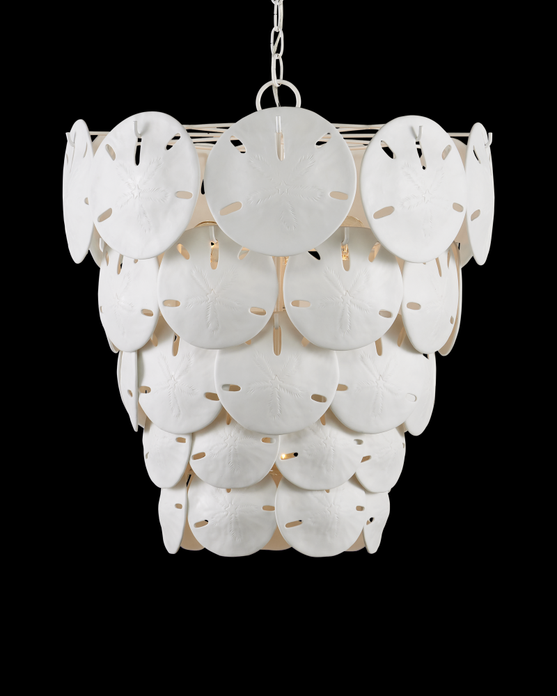 Tulum White Chandelier