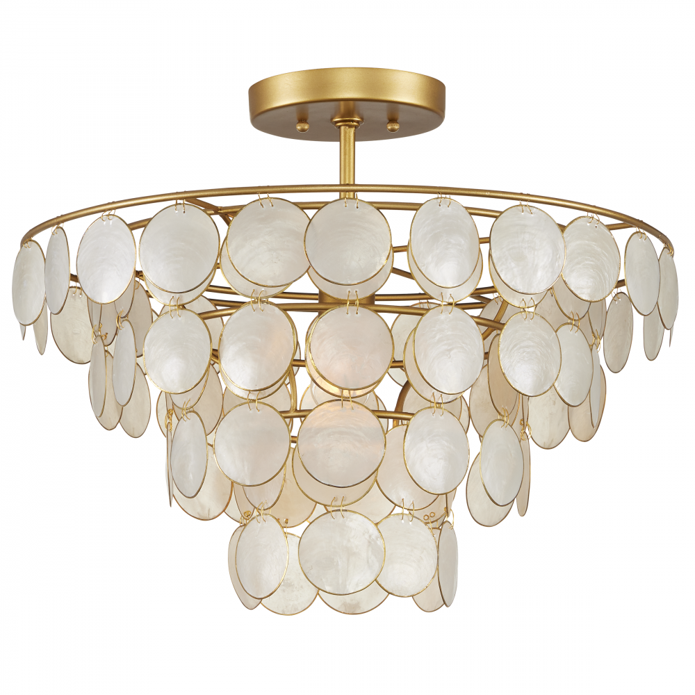 Bon Vivant Small Semi-Flush Mount