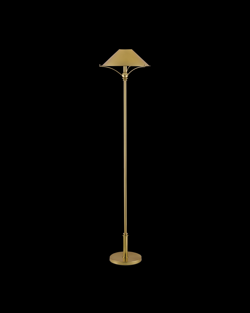 Maarla Brass Floor Lamp