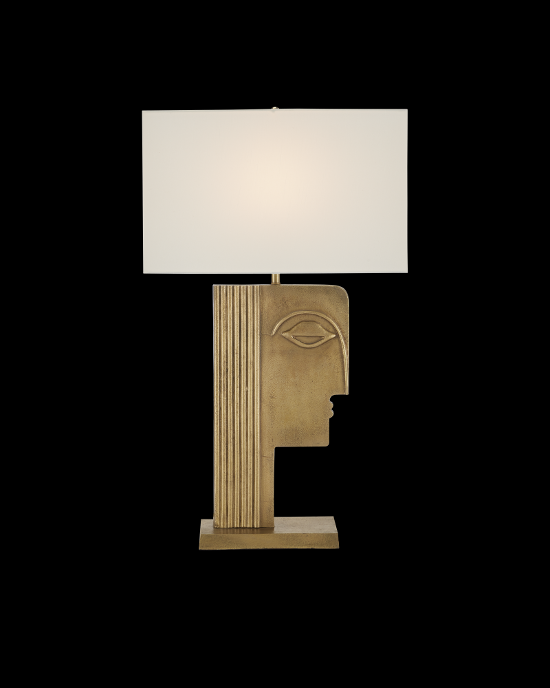 Thebes Brass Table Lamp