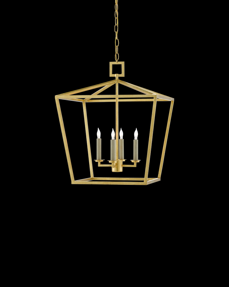 Denison Medium Gold Lantern