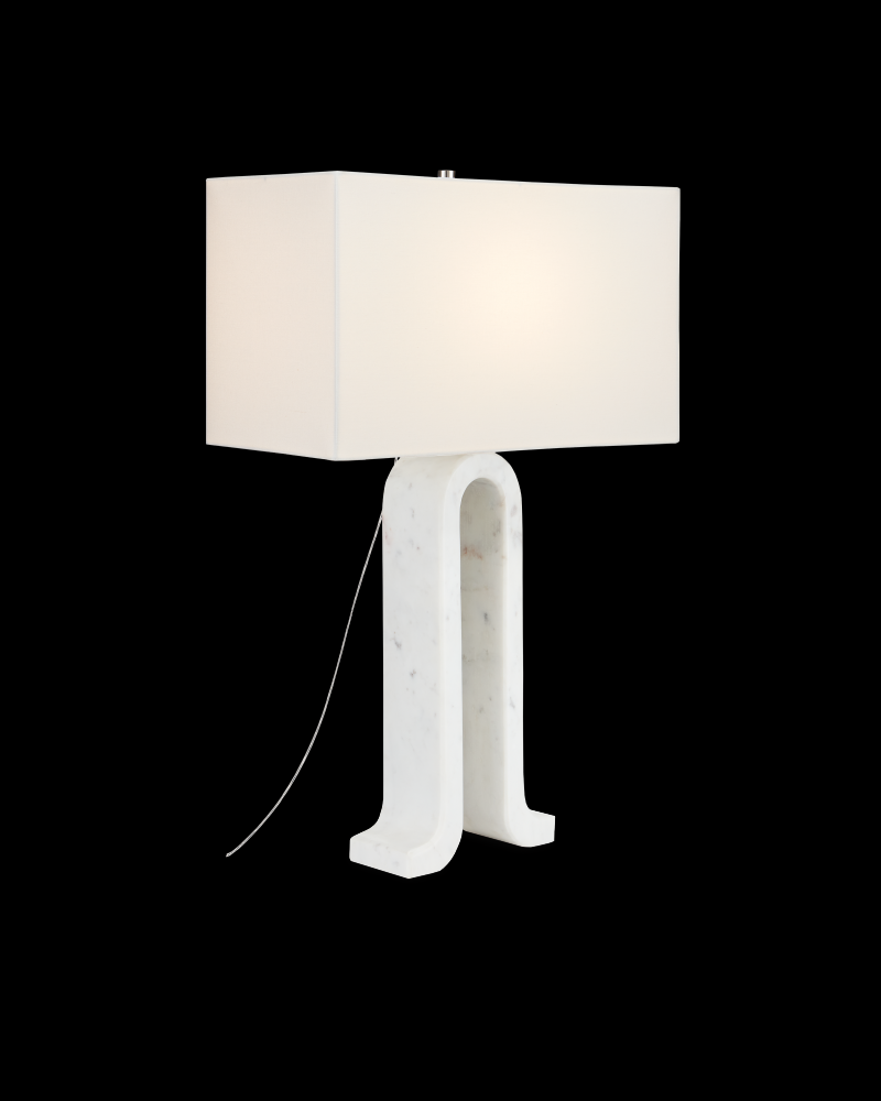 Leo Marble Table Lamp