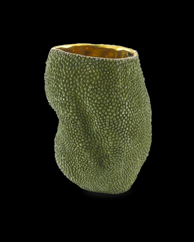 Jackfruit Small Green Vase