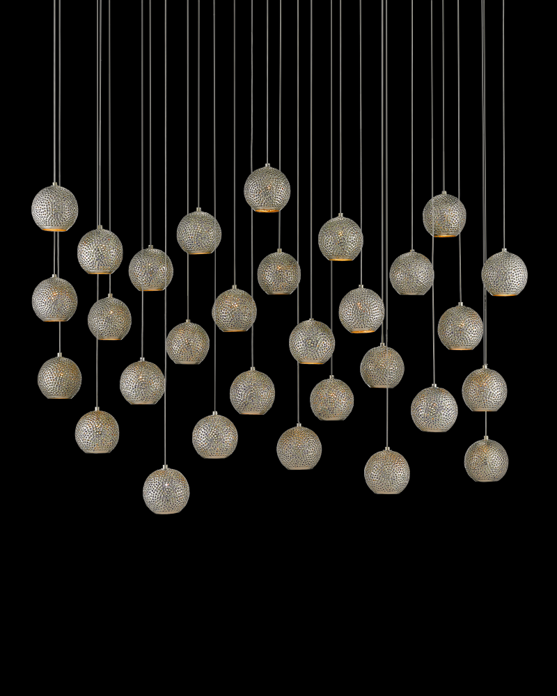 Giro 30-Light Linear Multi-Drop Pendant