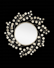 Currey 1000-0149 - Lunaria Round Mirror