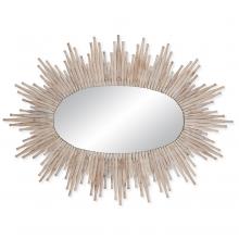  1000-0118 - Chadee Oval Whitewash Mirror