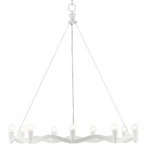 Currey 9000-0730 - Serpentina White Chandelier