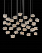 Currey 9000-0700 - Birds Nest 30-Light Linear Multi-Drop Pendant