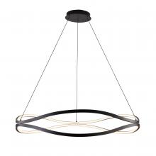 ET2 E22924-BK - Curvo-Ring Pendant